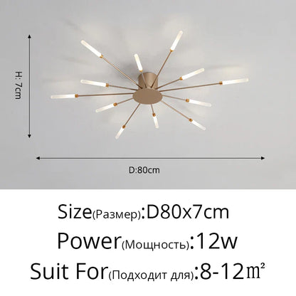 Decorbites™ LED-Akrylfußbodenleuchte für Schlafzimmer Flur Wohnzimmer Kinderzimmer, moderne Leuchte