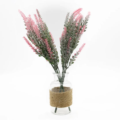 Decorbites™ Lavendel-Vase: Künstliche Blumen für Heimdekoration und Hochzeitsdekoration, dekorativer Blumentopf