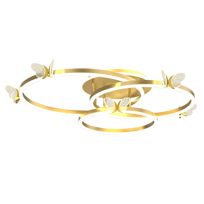 DecorBites™ Luxe Butterfly LED Ceiling Lamp: Modern, Bright & Elegant Atmosphere