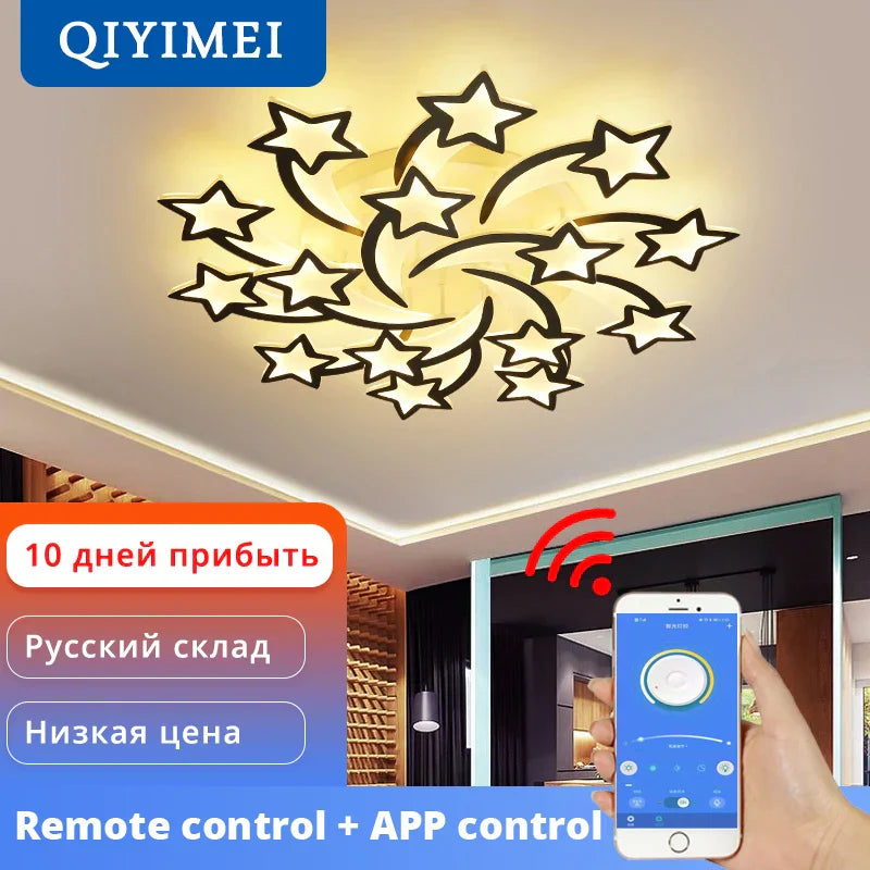 Decorbites™ LED-Kronleuchter: Moderne dimmbare Innenbeleuchtung für Schlafzimmer, Flur, Wohnzimmer