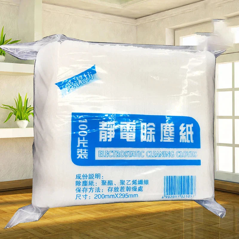 DecorBites™ Electrostatic Dust Removal Cloth 100pcs Pack