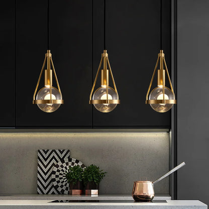 DecorBites™ Crystal Ball Pendant Lights - Nordic Modern Design for Home Lighting