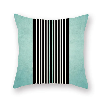 Decorbites™ Grünes Geometrisches Kissenbezug - Nordisches Klassisches Design für Heimdekoration und Komfort