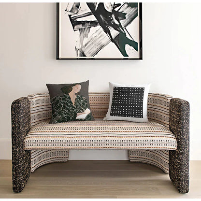 Decorbites™ Japanische Kunst Handgefertigtes Quadratisches Kissenbezug 45x45 für Literarische Jugendmode
