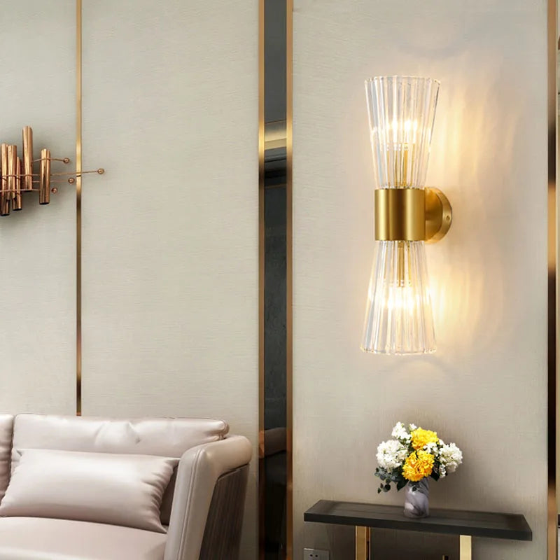 Decorbites™ Kristall-Wandleuchte: Moderne Innenbeleuchtung für Wohnzimmer, Treppenhaus und Flur