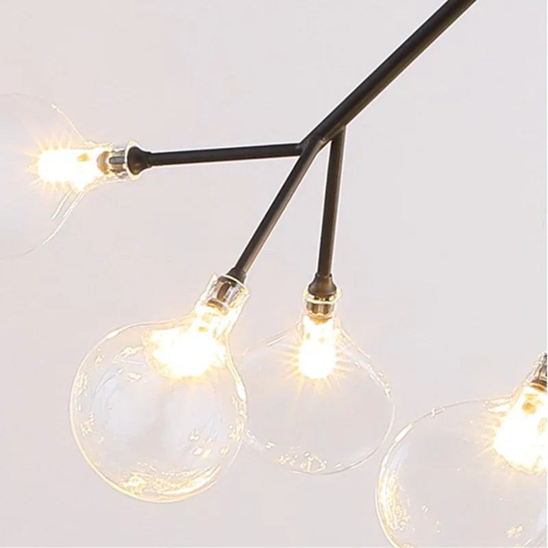 Decorbites™ Lineare Glühwürmchen-Kronleuchter: Elegante Baumzweige-Beleuchtung für die Hausdekoration