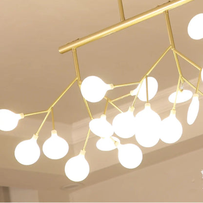 Decorbites™ Lineare Glühwürmchen-Kronleuchter: Elegante Baumzweige-Beleuchtung für die Hausdekoration