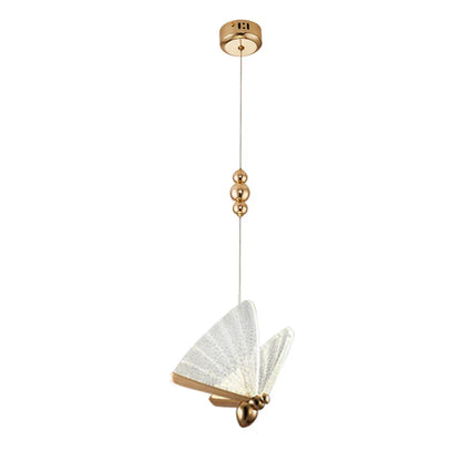 Decorbites™ LED-Schmetterlings-Hängeleuchte für das Wohnzimmer - Bunte Acryl-Insektenleuchte