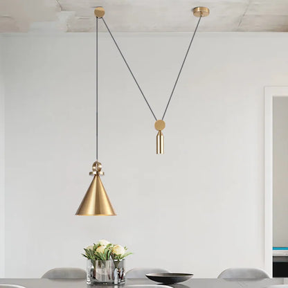 Decorbites™ Industrielle Metall-Hängeleuchte mit einstellbarer Höhe für Küchen- und Esszimmer-Dekoration