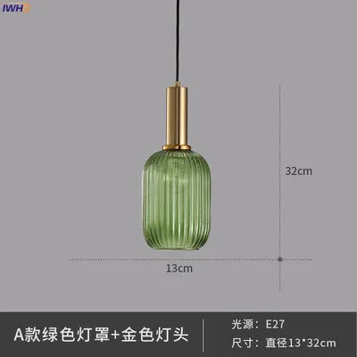 Decorbites™ Glas-Hängeleuchten: Moderne nordische Stil LED-Hängeleuchte für Schlafzimmer, Wohnzimmer, Esszimmer