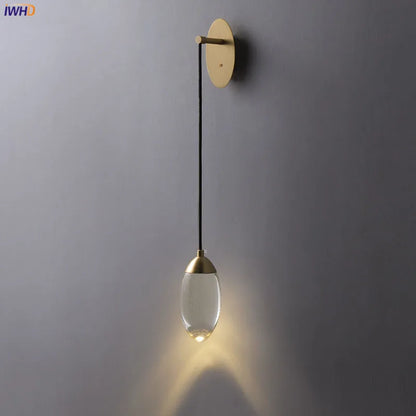 Decorbites™ Kristall-LED-Wandleuchte: Moderne Luxus-Nordische Heimbeleuchtung für Schlafzimmer, Treppe, Nachttischlampe