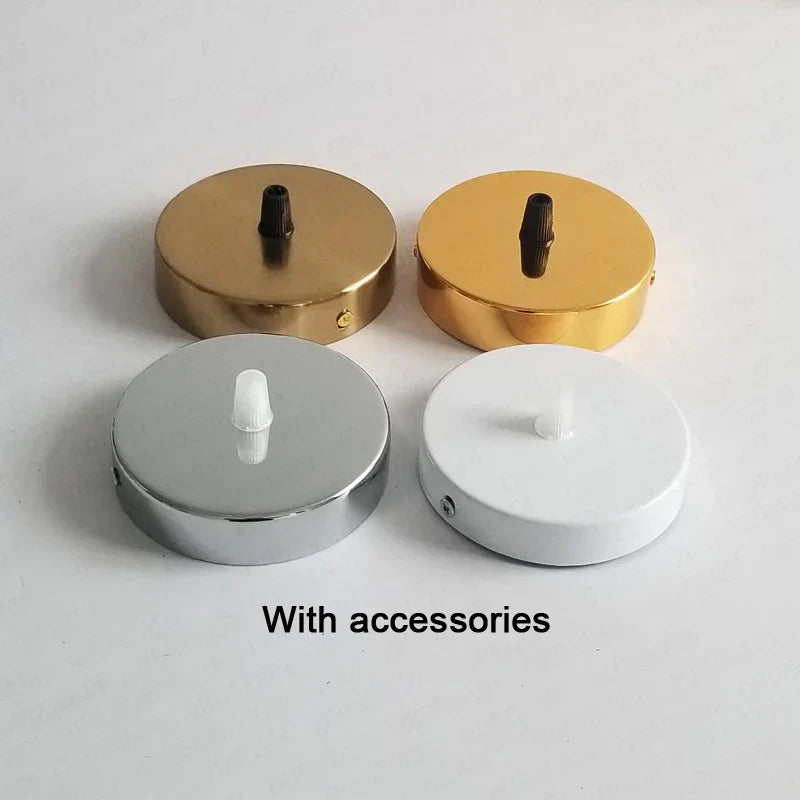 Gold Brass LED Pendant