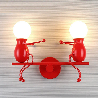 DecorBites™ Creative LED Wall Light Indoor Wall Sconce Modern Art Decor Iron E27
