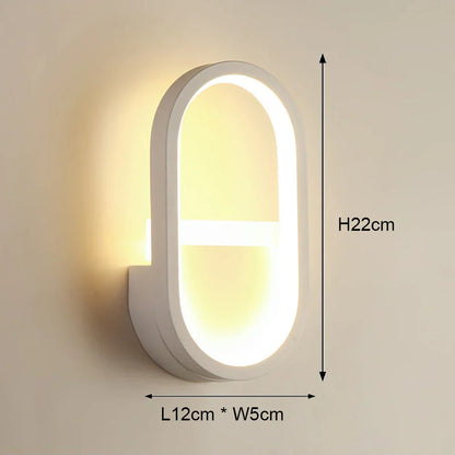 Decorbites™ LED Wandlampe: Moderne Nachttischlampe für das Schlafzimmer, Wandleuchte für das Wohnzimmer, Beleuchtung für die Hausdekoration