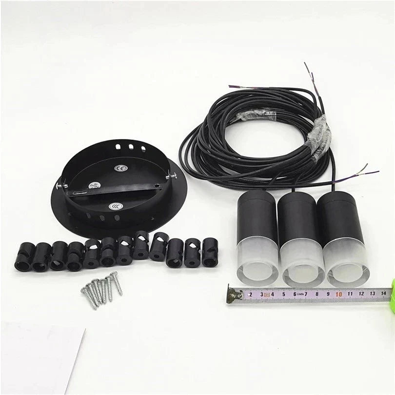 Decorbites™ Industrielle Eisenkunst LED-Hängeleuchte - Schwarze Minimalistische Wandlampe