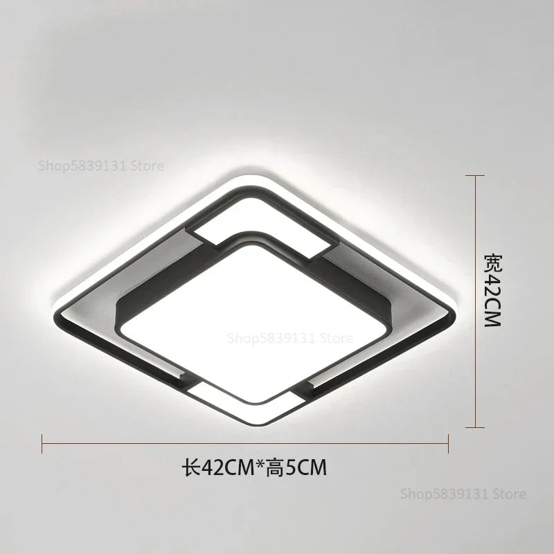 Decorbites™ Geometrische LED-Deckenleuchte: Moderne nordische Lichtluxus für die Wohnzimmerdekoration
