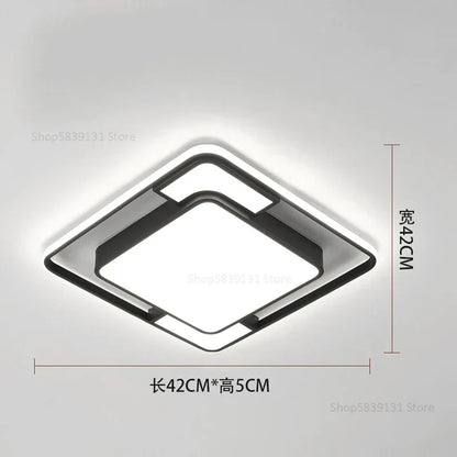 Decorbites™ Geometrische LED-Deckenleuchte: Moderne nordische Lichtluxus für die Wohnzimmerdekoration