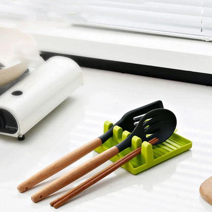 Decorbites™ Küchenutensil-Ständer Topfdeckel-Halter Spatel-Organizer Löffelauflage