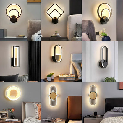 Decorbites™ LED Wandlampe: Moderne Nachttischlampe für das Schlafzimmer, Wandleuchte für das Wohnzimmer, Beleuchtung für die Hausdekoration