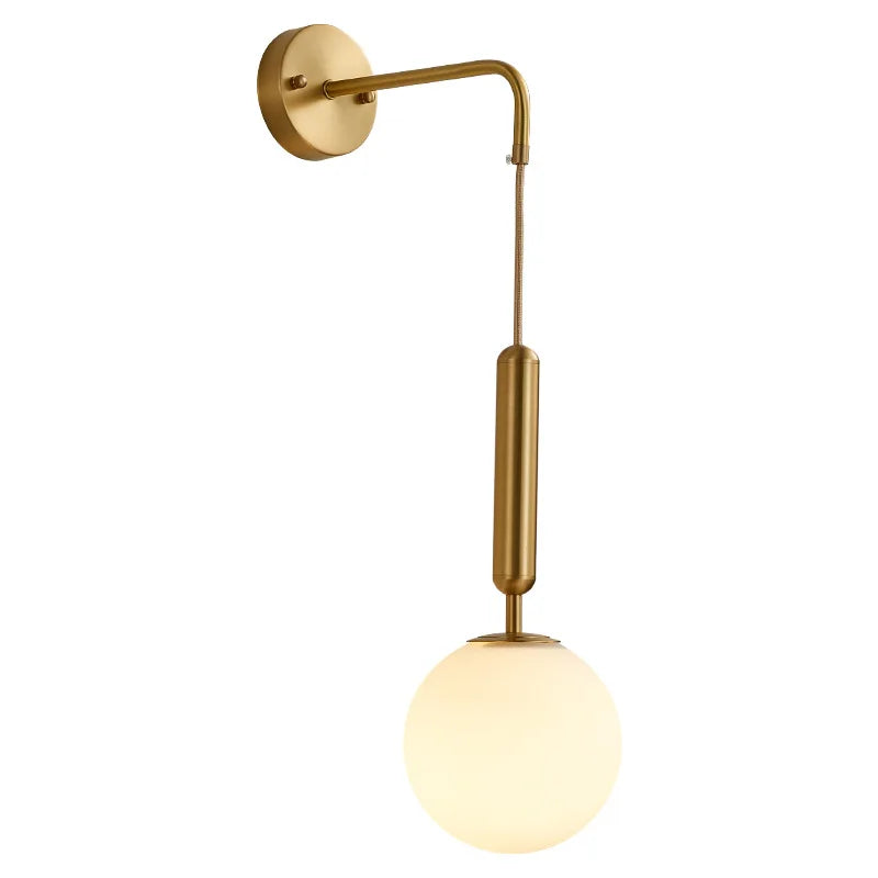Decorbites™ Glasball-LED-Wandleuchte: Moderne nordische minimalistische Beleuchtung für Wohn- und Schlafzimmer-Dekoration