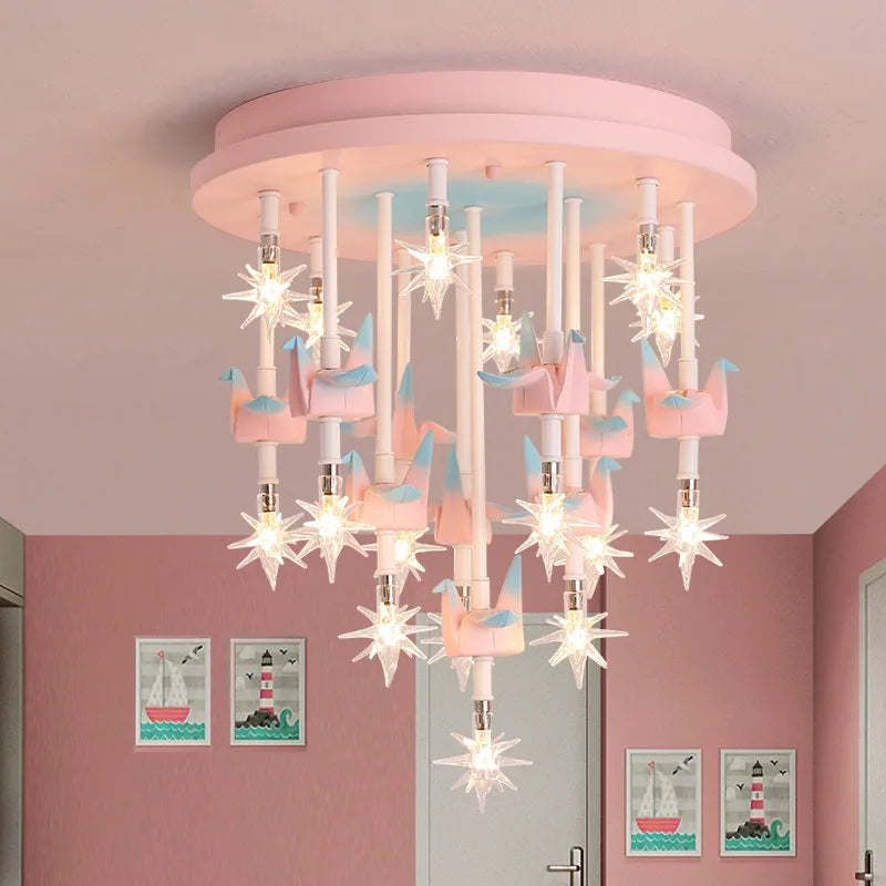Resin Horse Ceiling Light