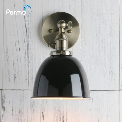 DecorBites™ Industrial Black Wall Sconce 6.5'' Modern Stair Light Fixtures