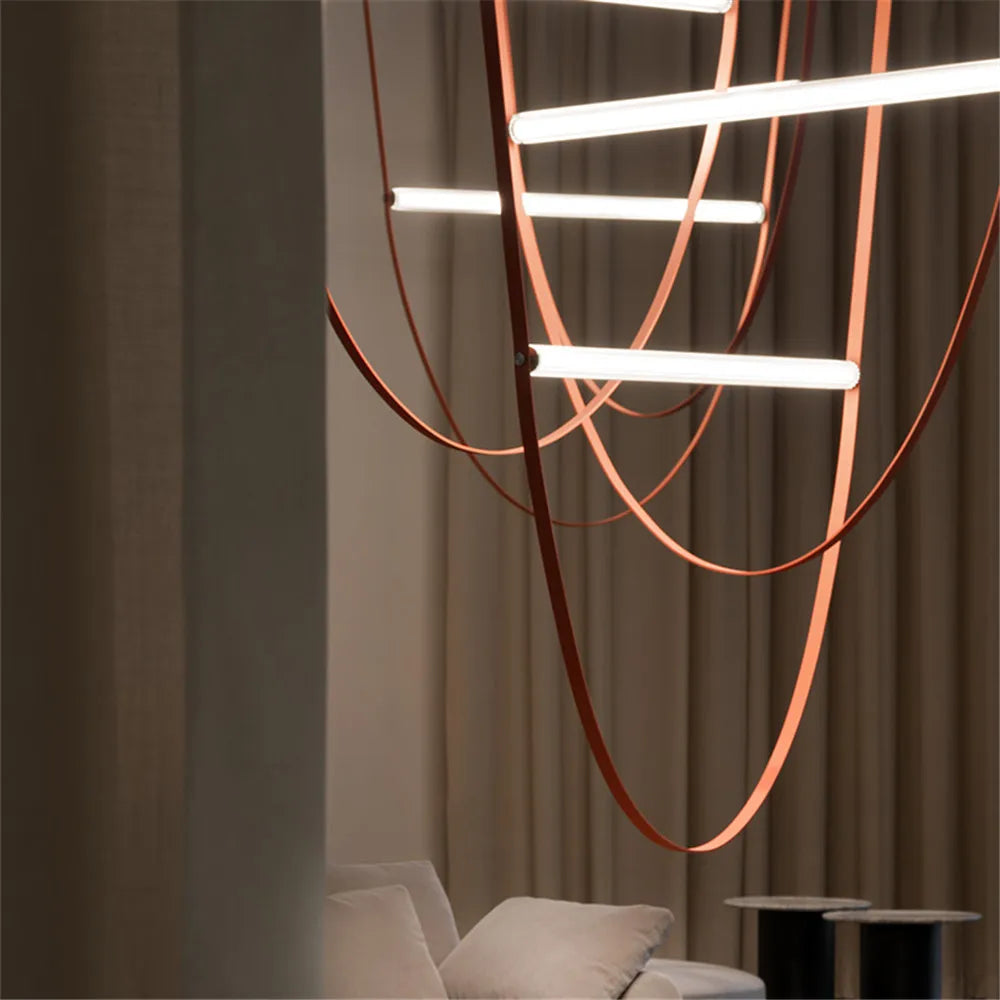 Decorbites™ Leder Rustikale Hängeleuchte | Designer Pendellampe für Zuhause, Restaurant, Hotel.