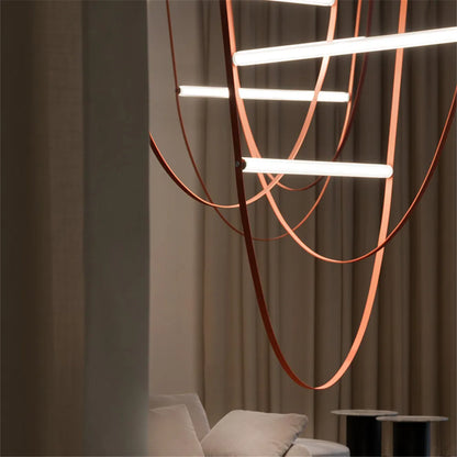 Decorbites™ Leder Rustikale Hängeleuchte | Designer Pendellampe für Zuhause, Restaurant, Hotel.