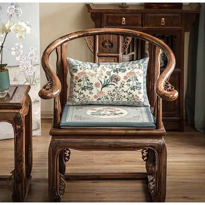 Decorbites™ Vogelgezwitscher & Blumenduft Chinesisches Muster Kissenbezug für Sofa & Bett