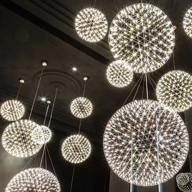 Decorbites™ Gipsophila-Sparkball-Hängeleuchten – Beleuchtungskörper für Innenräume, Wohnzimmer und Cafés