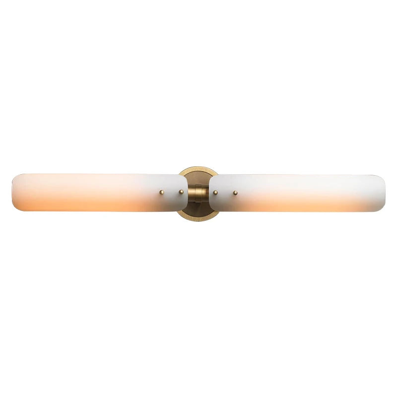 DecorBites™ LED Wall Sconce Copper Gold White Minimalist Art Deco Modern Light