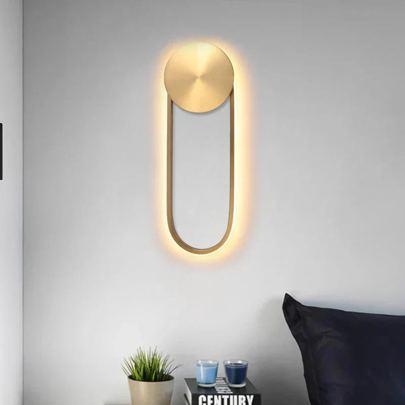 Decorbites™ LED-Akrylmantel-Metall-Wandleuchte: Minimalistische nordische Wandlampe für Schlafzimmer, Wohnzimmer