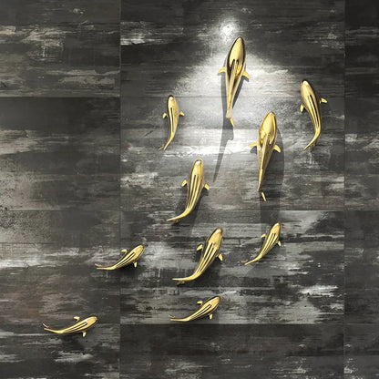DecorBites™ Goldfish Resin Wall Hanging - Home Decor Room Aesthetic