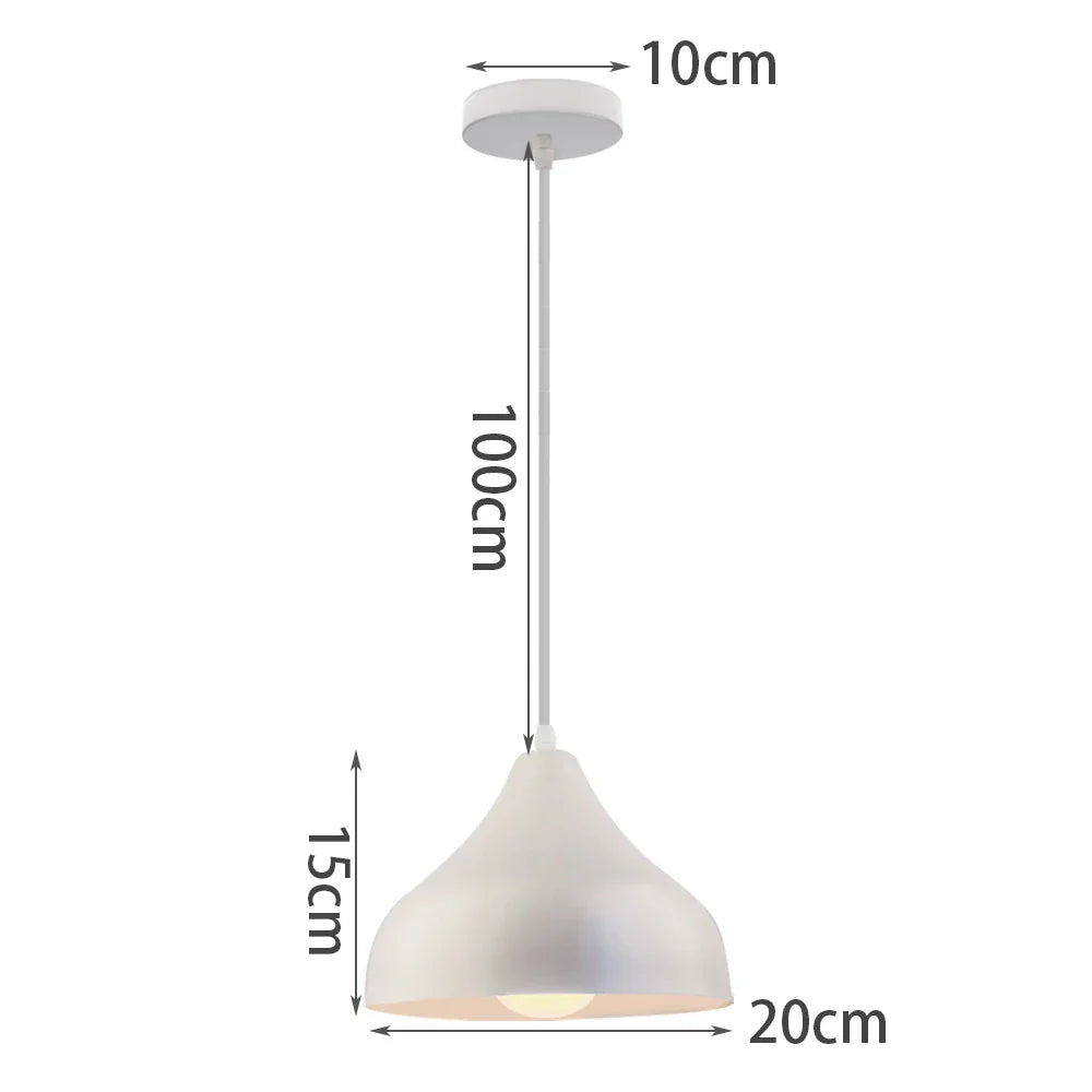 Decorbites™ Industrielle Pendelleuchten: Moderne LED-Hängeleuchten für die Dekoration im Wohnzimmer, Küche und Zuhause