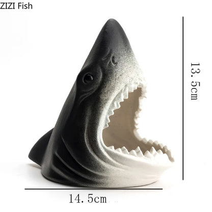 DecorBites™ Creative Shark Storage Ashtray for Home and Office Decoration