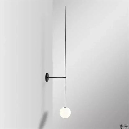 DecorBites™ Glass Ball LED Wall Light - Minimalist Nordic Design