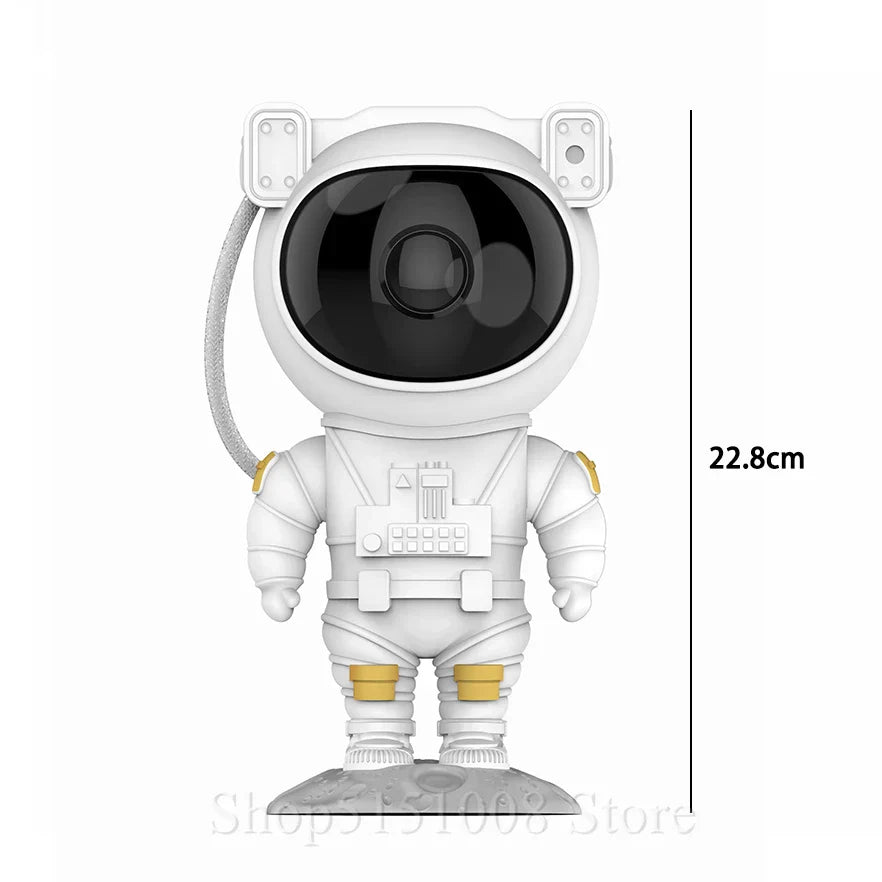 Decorbites™ Astronauten-Himmelprojektor-Nachtlicht: USB-Schlafzimmer-Tischlampe & Wohnraumdekoration