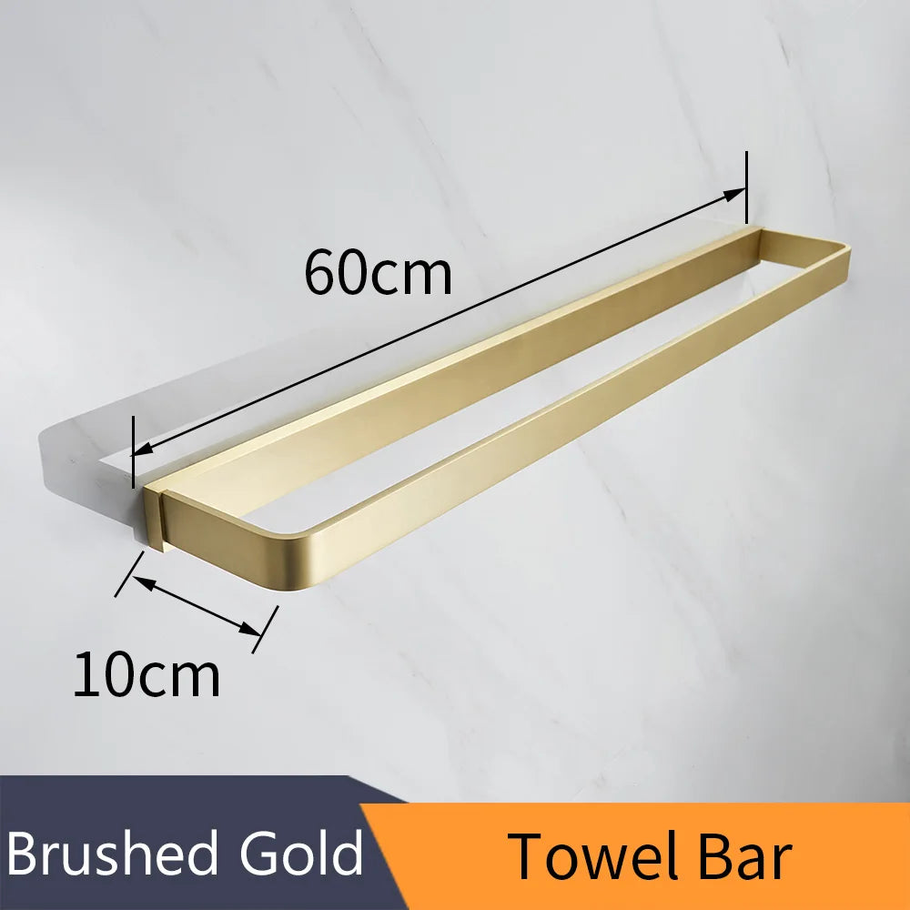 Copper Gold Bath Set