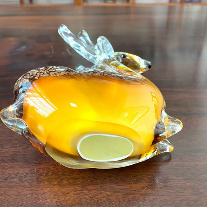 Decorbites™ Handgeblasene Glasfigur Sika-Hirsch - Süße Wohnraumdekoration oder Geschenk