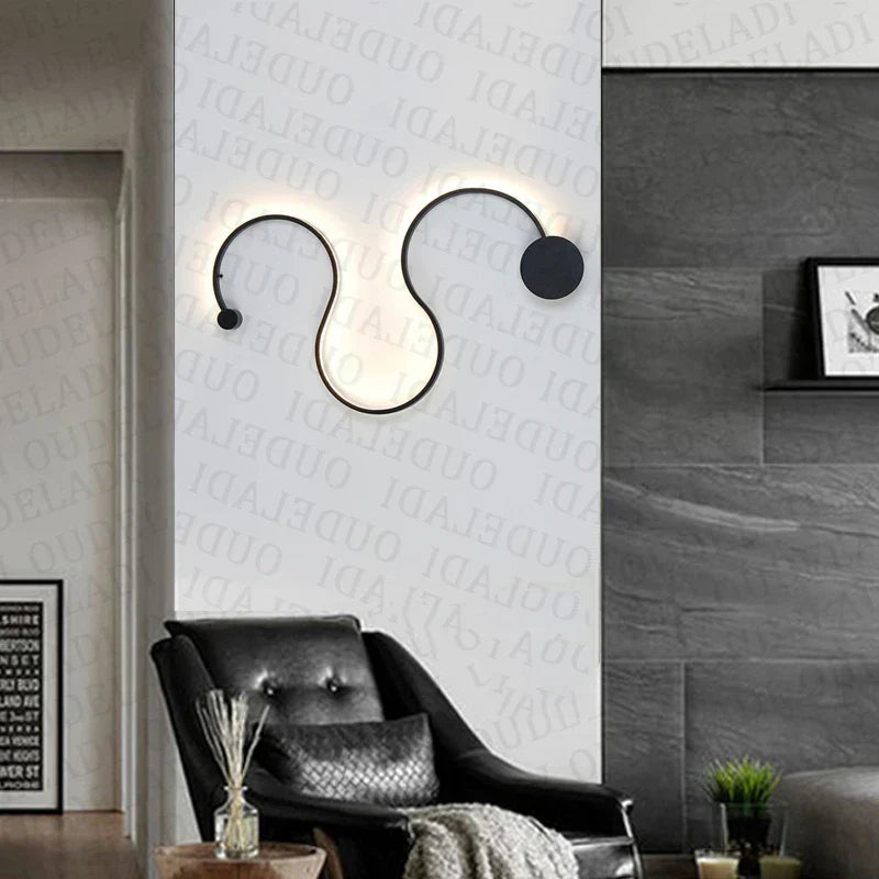 Decorbites™ LED-Aluminium-Wandleuchten für die Beleuchtung und Dekoration im Zuhause