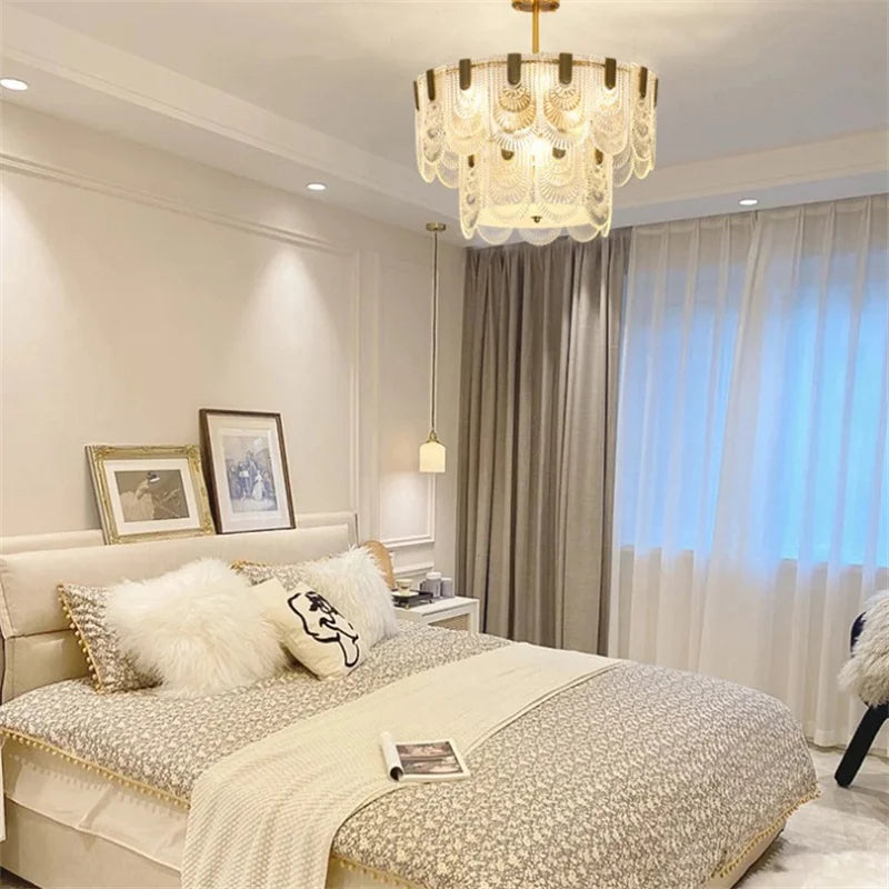 Decorbites™ Kunstglas-Leuchter: Elegante Luxusbeleuchtung für Wohn-, Ess- und Schlafzimmer