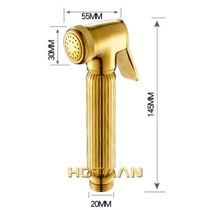 Decorbites™ Gold Bidet Armatur: Hygienischer Muslim-Duschspray für eine saubere Toilettenerfahrung