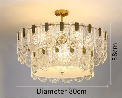 Decorbites™ Kunstglas-Leuchter: Elegante Luxusbeleuchtung für Wohn-, Ess- und Schlafzimmer