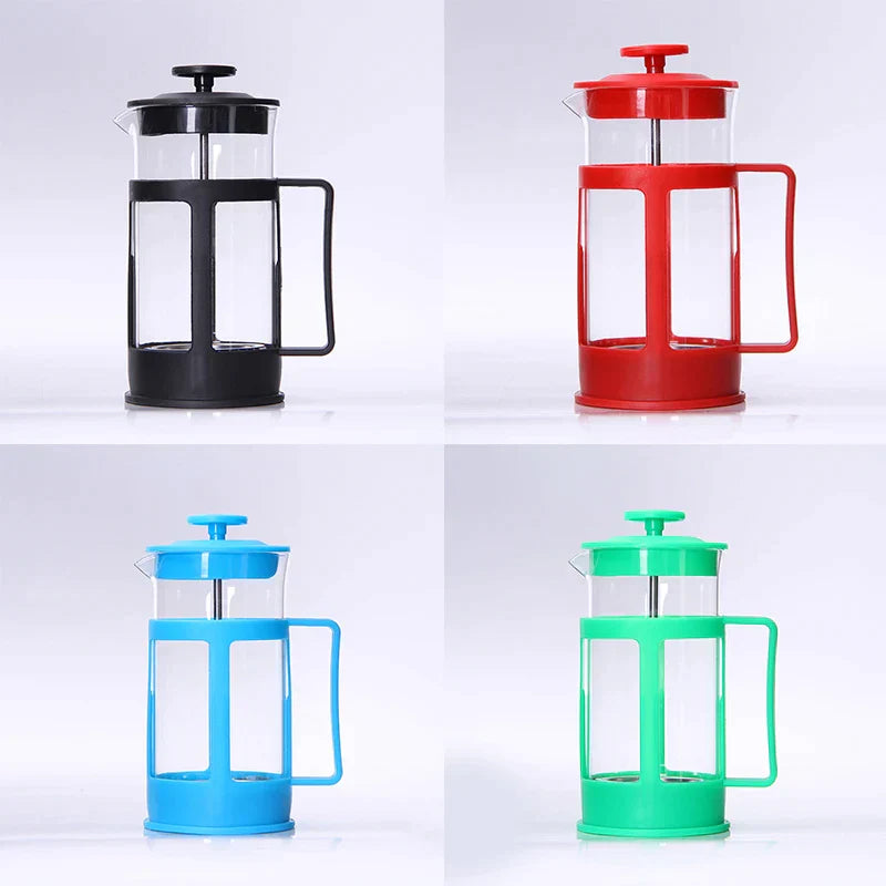 Decorbites™ 350 ml French Press Kaffeemaschine: Filterkaffeekanne mit Moka-Kaffeemaschine