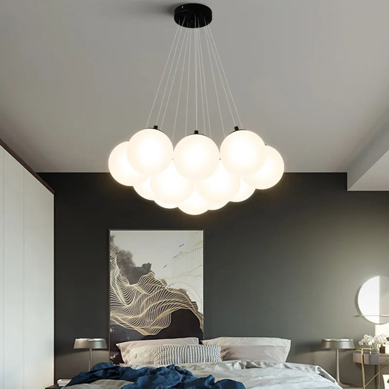 Decorbites™ Glas-Kugeln LED-Hängeleuchten für Teenager-Zimmer-Dekoration