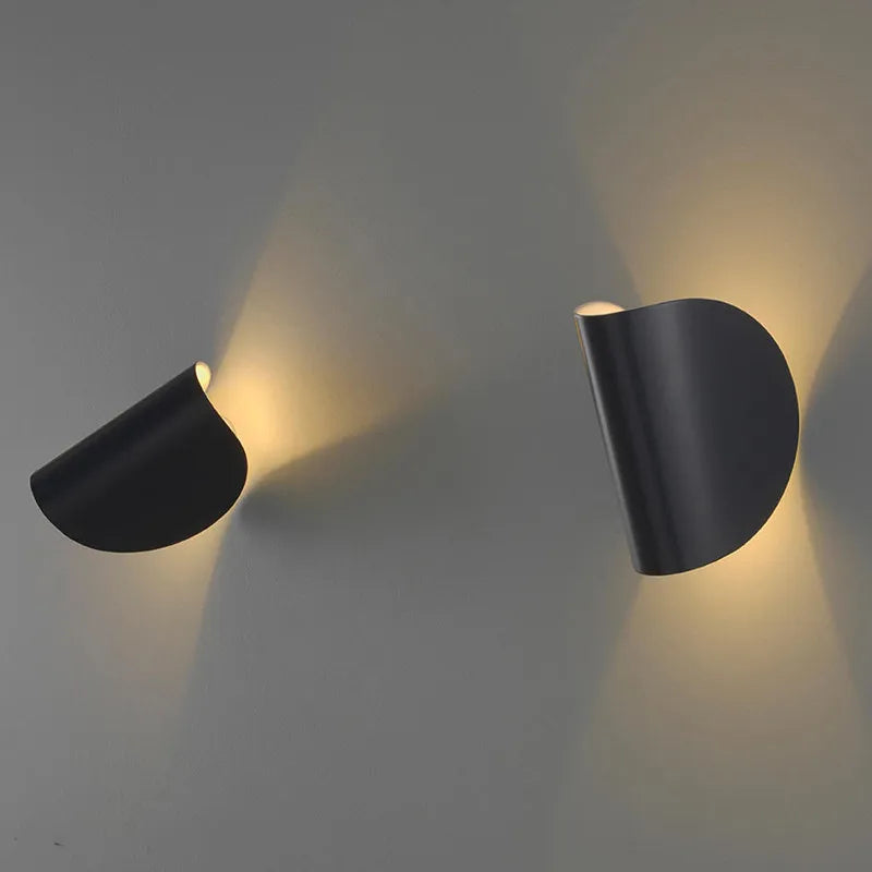 Decorbites™ Kunst-Dekor Drehbare Wandlampe Farbiges Licht für Schlafzimmer Wohnzimmer & Nachttisch