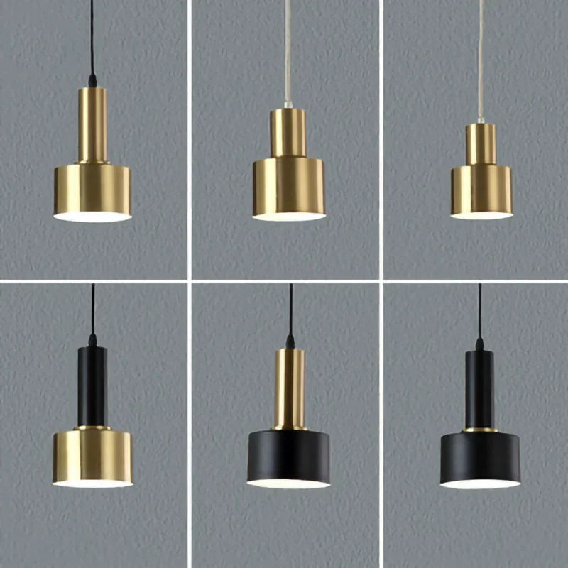 Decorbites™ Gold E27 LED Hängelampe Nordische Kronleuchter für Innenräume Wohnzimmer & Schlafzimmer