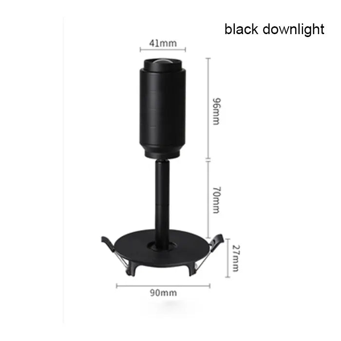 DecorBites™ Adjustable Beam Angle Rail Track Spotlight for Clothing Shoes Shop Galleries