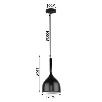 Decorbites™ Industrielle Aluminium Hängeleuchten Kronleuchter für Wohnzimmer Küche Schlafzimmer im Haus