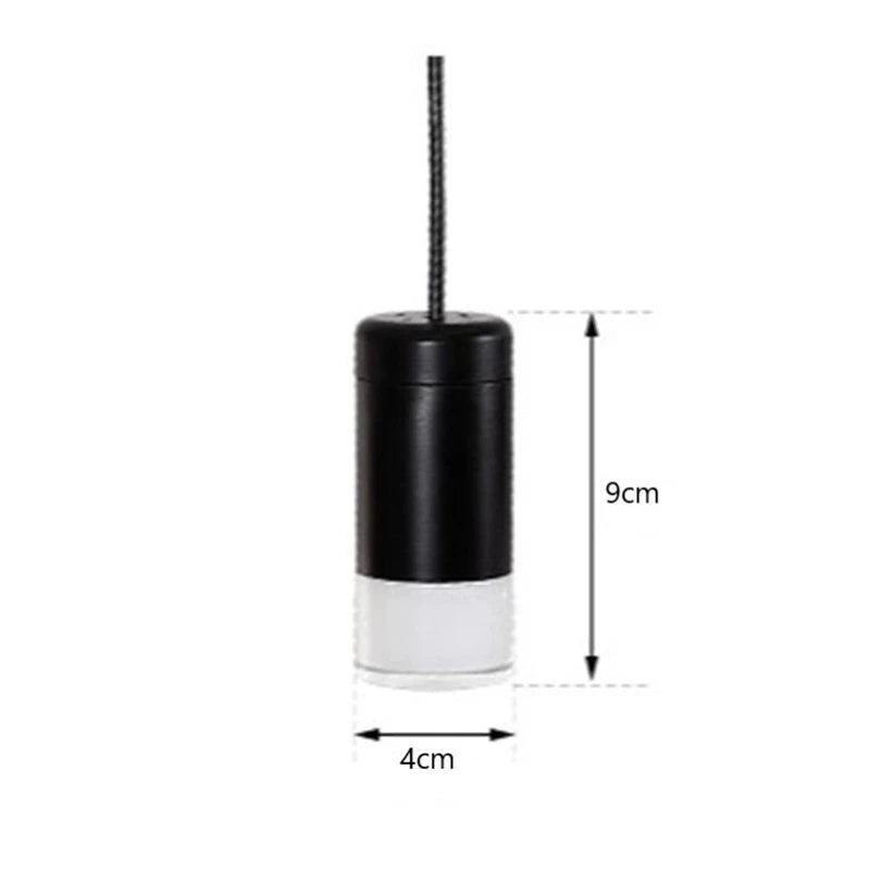 Decorbites™ Industrielle Eisenkunst LED-Hängeleuchte - Schwarze Minimalistische Wandlampe